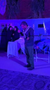 شب دوم اجرای نمایش تئاتر «یک شب از هزاران شب»در صباشهر به روی صحنه رفت