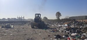 پاکسازی و ساماندهی نخالههای ساختمانی و زبالهها در صباشهر