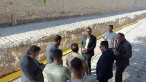️بازدید اعضای کمیسیون عمران، برنامه و بودجه شورای شهر صباشهر از پروژههای رودخانه شادچای