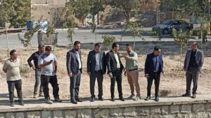 ️بازدید اعضای کمیسیون عمران، برنامه و بودجه شورای شهر صباشهر از پروژههای رودخانه شادچای
