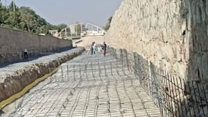 ️بازدید اعضای کمیسیون عمران، برنامه و بودجه شورای شهر صباشهر از پروژههای رودخانه شادچای