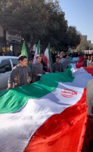 حضور گسترده مردم صباشهر و شاهد شهر در راهپیمایی یوم الله ۱۳ آبان