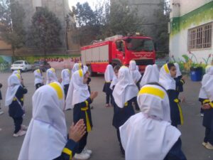 برگزاری دورههای آموزش اطفای حریق برای دانشآموزان صباشهر