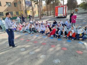 برگزاری دورههای آموزش اطفای حریق برای دانشآموزان صباشهر