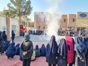 برگزاری دورههای آموزش اطفای حریق برای دانشآموزان صباشهر