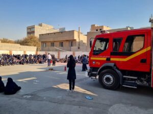 برگزاری دورههای آموزش اطفای حریق برای دانشآموزان صباشهر