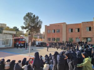 برگزاری دورههای آموزش اطفای حریق برای دانشآموزان صباشهر