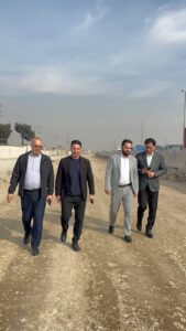 ️بازدید شهردار و اعضای شورای اسلامی صباشهر از پروژه های عمرانی