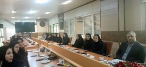 تجلیل از بانوان شاغل شهرداری صباشهر به مناسبت ولادت حضرت فاطمه زهرا (س)