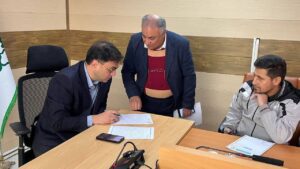 برگزاری جلسه هفتگی ملاقات مردمی شهردار صباشهر با شهروندان