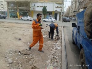 تداوم عملیات پاکسازی زمینهای خالی در صباشهر در قالب «طرح استقبال از بهار»