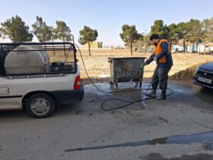 تداوم عملیات طرح استقبال از بهار در صباشهر