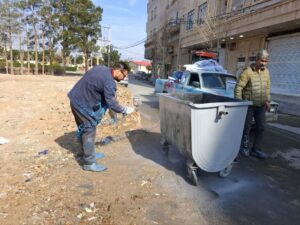 تداوم عملیات طرح استقبال از بهار در صباشهر
