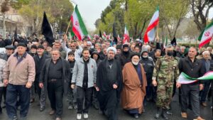 سنگ تمام مردم صباشهر در راهپیمایی روز جهانی قدس