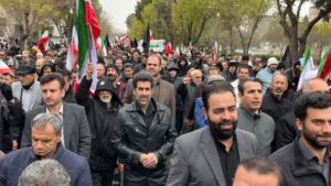 سنگ تمام مردم صباشهر در راهپیمایی روز جهانی قدس