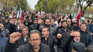 سنگ تمام مردم صباشهر در راهپیمایی روز جهانی قدس