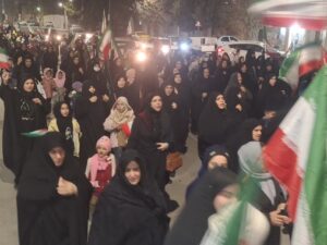 چهاردهمین شب حرکت و اجتماع مردم صباشهر