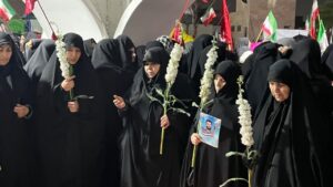 پانزدهمین شب تجمع و کاروان خودرویی مردم حزب الله صباشهر