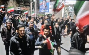 هجدهمین شب تجمع مردمی در میدان نماز صباشهر، پرشور تر از همیشه