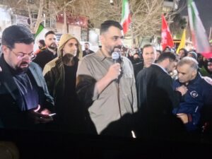 هجدهمین شب تجمع مردمی در میدان نماز صباشهر، پرشور تر از همیشه