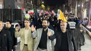 حماسه حضور درشب نوزدهم تجمعات مردمی صباشهر
