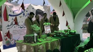 حضور پر افتخار مردم صباشهر در تجمع شب بیستم
