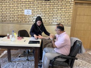 معاینات پزشکی و سلامت ویژه پرسنل شهرداری صباشهر
