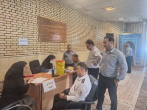 معاینات پزشکی و سلامت ویژه پرسنل شهرداری صباشهر