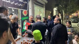 بازدید رییس کلانتری ۲۲صباشهر از موکبهای پذیرایی سطح صباشهر
