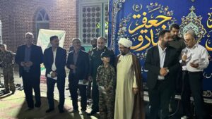همزمان با سالروز میلاد باسعادت پیامبر اکرم(ص) و امام جعفر صادق(ع)، جشن بزرگ امت احمد با حضور مردم و مسولین در صباشهر برگزار شد.