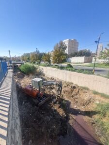 فاز سوم بسترسازی و لایروبی رودخانه شادچای آغاز شد