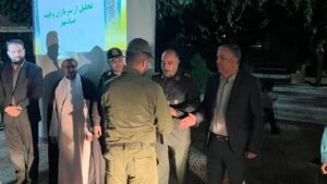 تجلیل از سربازان صباشهری به مناسبت روز سرباز