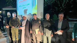 تجلیل از سربازان صباشهری به مناسبت روز سرباز